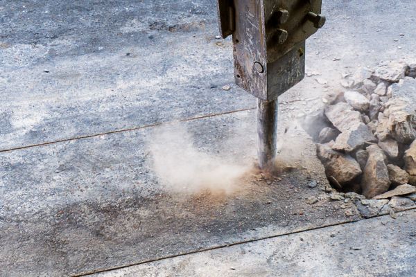 Concrete Patio Removal in South Zanesville