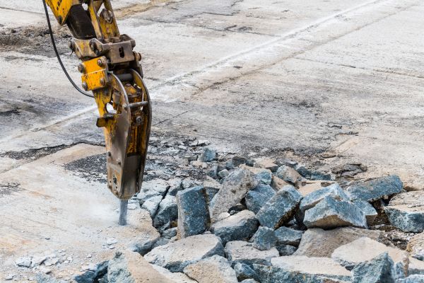 Parking Lot Removal in South Zanesville