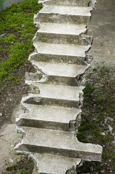 Concrete Steps Demolition in South Zanesville