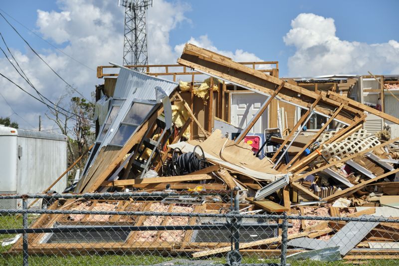 Double Wide Demolition detail